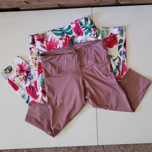 Hurley Pants - 2 pairs women's athletic yoga pants size large (Hurley &  EVCR)